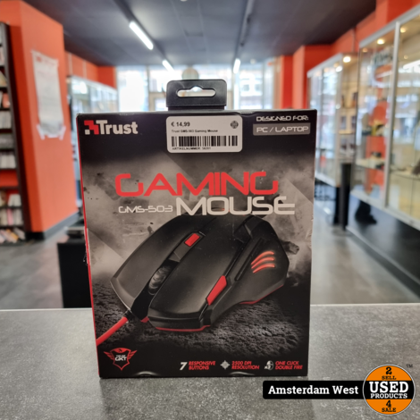 Trust GMS-503 Gaming Mouse | Nette staat