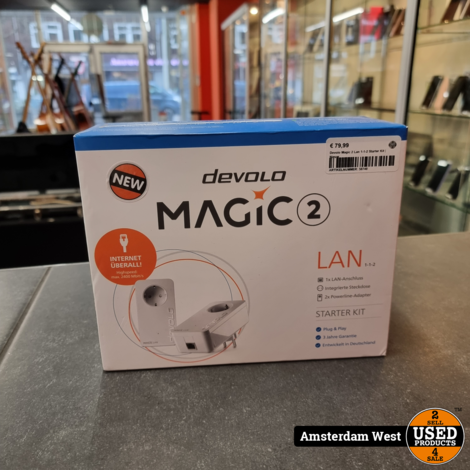 Devolo Magic 2 Lan 1-1-2 Starter Kit | Nieuw