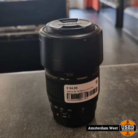 Tamron AF 70-300mm 1:4-5.6 Tele Macro Lens | Nette staat