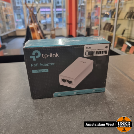 TP-Link PoE Adapter TL-POE2412G | Nieuw in doos