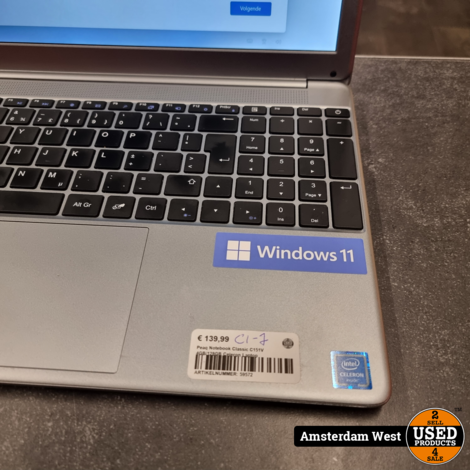 Peaq Notebook Classic C151V 4GB/128GB Celeron Laptop