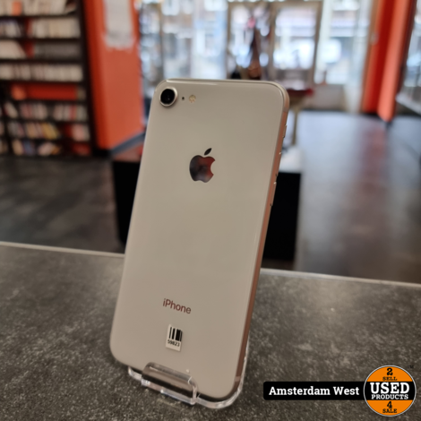 iPhone 8 64GB Silver | Nette staat | Accu: 100%