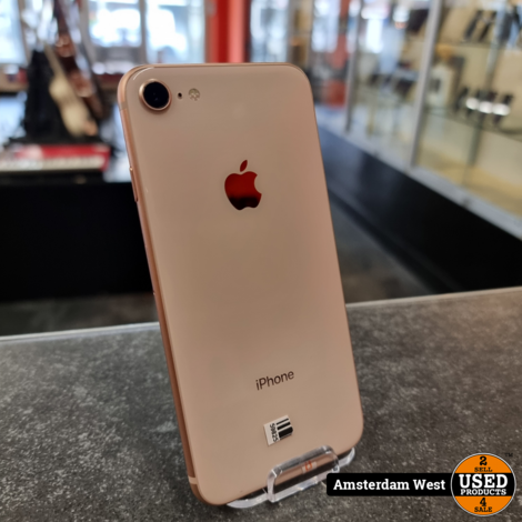 iPhone 8 64GB Gold | Nette staat | Accu: 100%