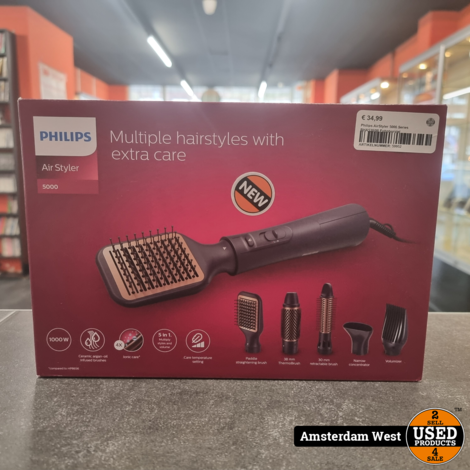 Philips AirStyler 5000 Series BHA530/00 Fohnborstel