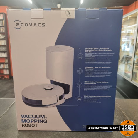 Ecovacs Deebot N8+ Robotstofzuiger | Nieuw in doos