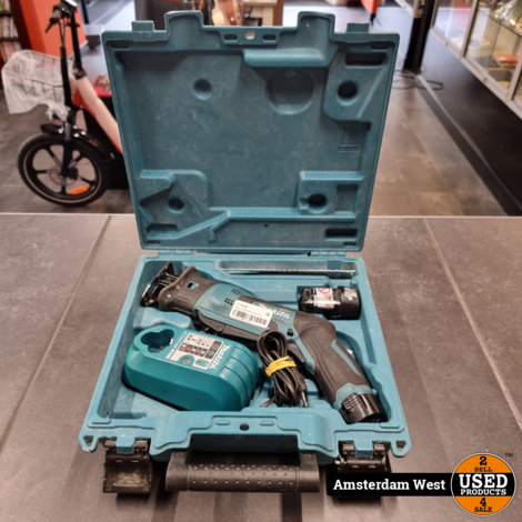 Makita JR102D Recipriozaag 10.8V 1.3Ah 2x Accu's