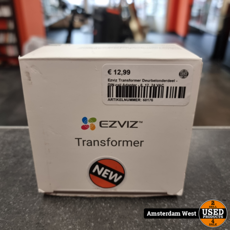 Ezviz Transformer Deurbelonderdeel - DIN-rail Adapter - 8, 12, 24 VAC