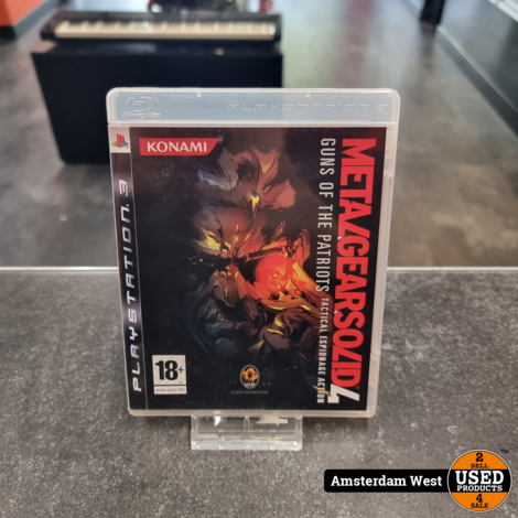 Playstation 3 Game | Metal Gear Solid 4