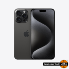 iPhone 15 Pro Max 256GB Black Titanium | Nieuw in seal