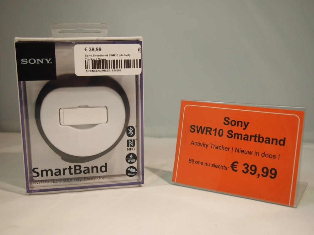 sony smartband swr10 ios