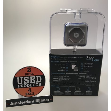 iOn SnapCam 1050 Portable HD-Videocamera | Nieuw in Seal