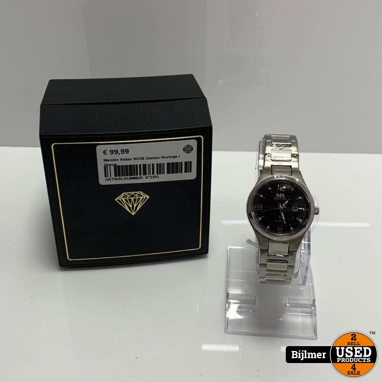 Klooster Politiebureau zweep Meister Anker W338 Dames Horloge | Nieuw - Used Products Amsterdam Bijlmer