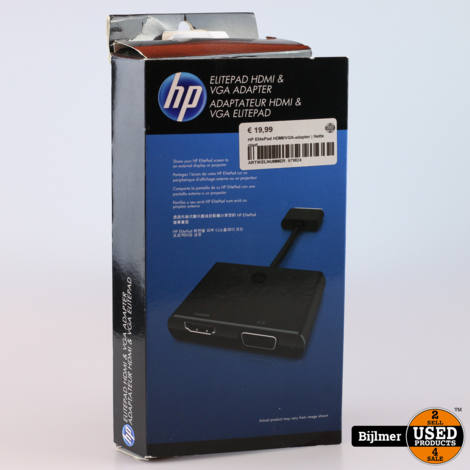 HP ElitePad HDMI/VGA-adapter | Nette staat
