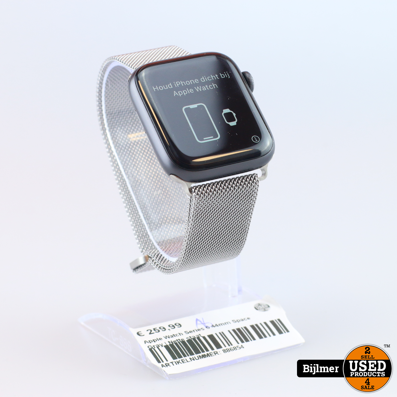 Apple Watch Series 6 44mm Space Gray | Nette staat - Used Products  Amsterdam Bijlmer