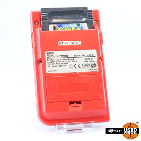 Nintendo Game Boy Pocket Rood