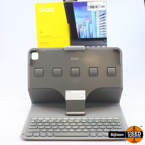 Zagg Messenger Folio 2 QWERTY Voor iPad Air 3 10.5 en iPad 10.2 | Nieuwstaat