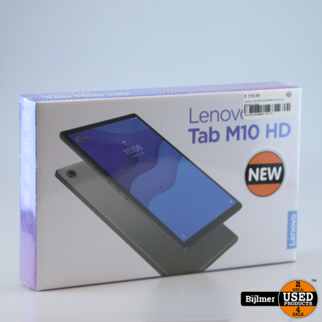 Lenovo Tab M10 HD 64GB Iron Gray | Nieuw in seal