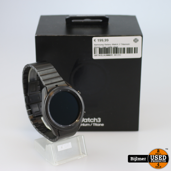 Samsung Galaxy Watch 3 Titanium 45mm Zeer Nette Staat Used Products Amsterdam Bijlmer