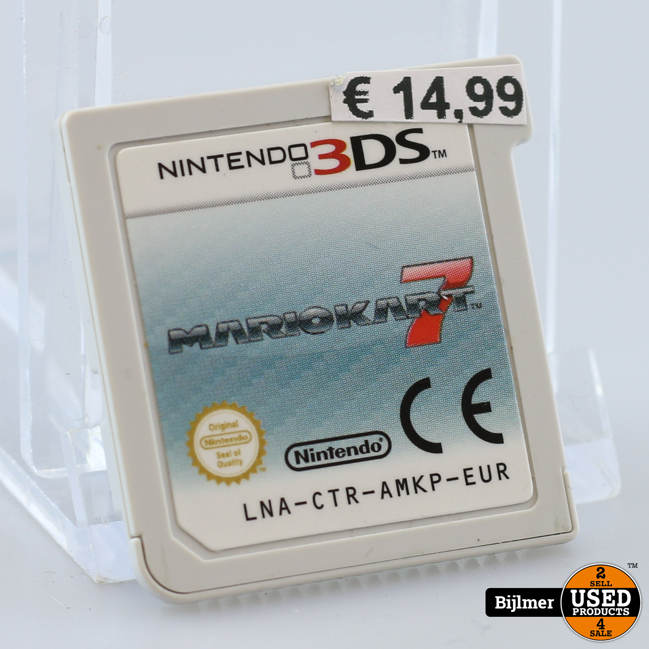 binden Waarneembaar Schaduw Nintendo 3DS Game: Mario Kart 7 (losse disc) - Used Products Amsterdam  Bijlmer