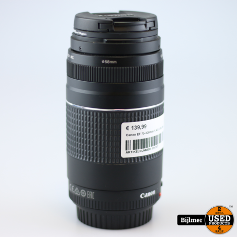 Canon EF 75-300mm 1:4-5.6 III Lens