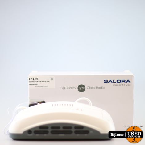 Salora CR 616 Radio Klok | Nieuwstaat