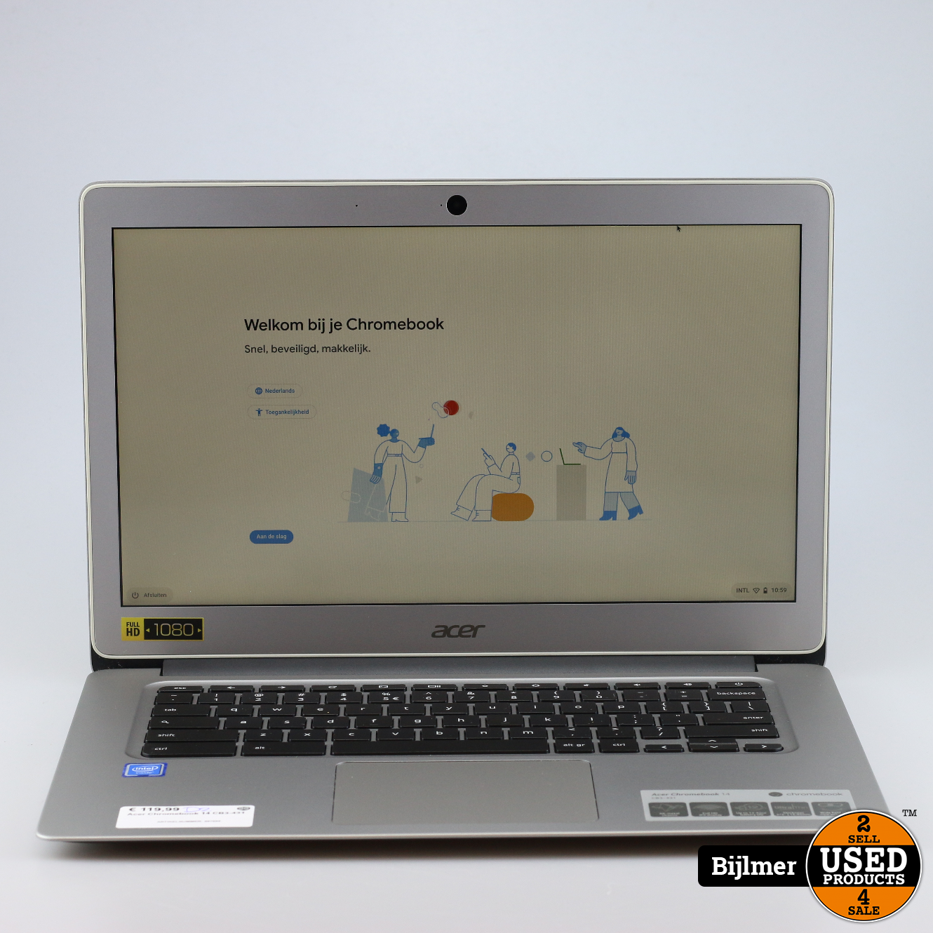 Acer 14 CB3-431 4GB 32GB Celeron Chromebook - Used Products Amsterdam  Bijlmer