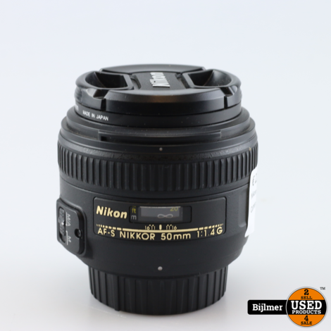 Nikon AF-S Nikkor 50MM 1:1 4G Camera Lens | Nette staat