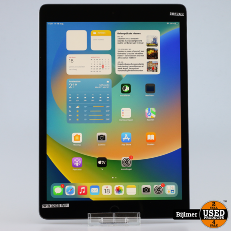 iPad 2019 32GB WiFi Space Gray | Nette staat