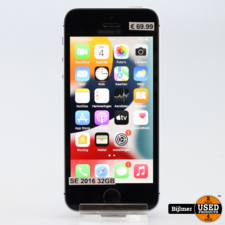 Apple iPhone SE 2016 32GB Black | Nette staat