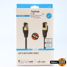 Hama Cat 8 Network Cable 1.5M 40 Gbps | Nieuw