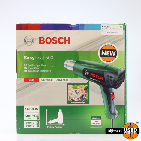 Bosch EasyHeat 500 | Nieuw uit doos