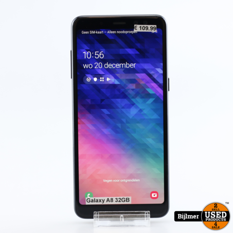 Samsung Galaxy A8 32GB Zwart | Nette staat