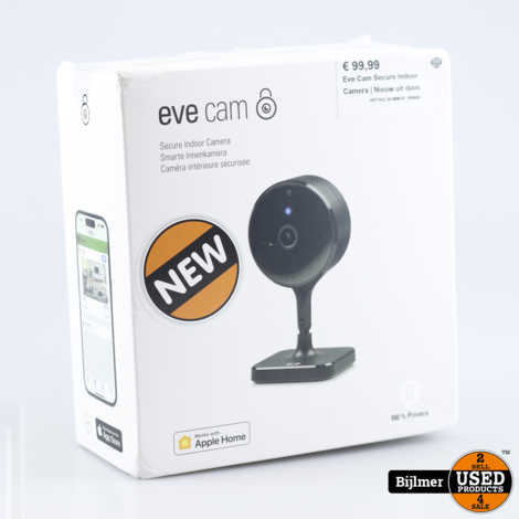 Eve Cam Secure Indoor Camera | Nieuw uit doos