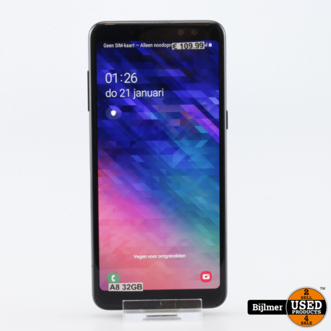 Samsung Galaxy A8 32GB Zwart