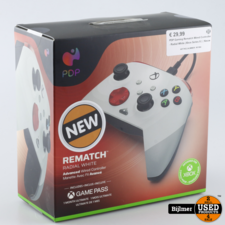 Xbox Series X PDP Gaming Rematch Wired Controller Wit | Nieuw in doos