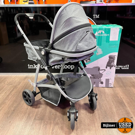 Bebeconfort Hello 2-in-1 Kinderwagen - Inclusief Reiswieg - Black Chic | Nieuwstaat