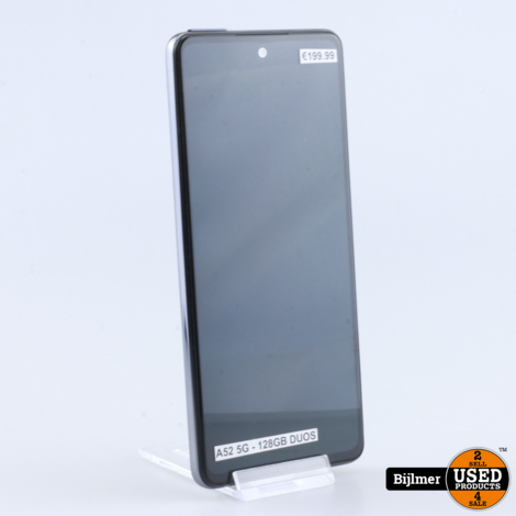 Samsung Galaxy A52 5G 128GB DUOS Zwart | Nette Staat