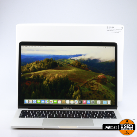 MacBook Pro 13 Inch 2018 i5 8GB 250GB Touchbar Silver