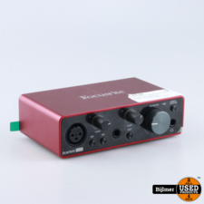 Focusrite Scarlett Solo 3rd Gen Rood | Nieuwstaat