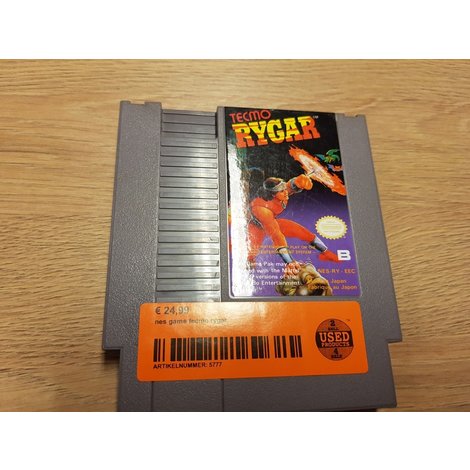 Nes Tecmo Rygar