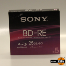 Sony BD-RE CD'S || Nieuw