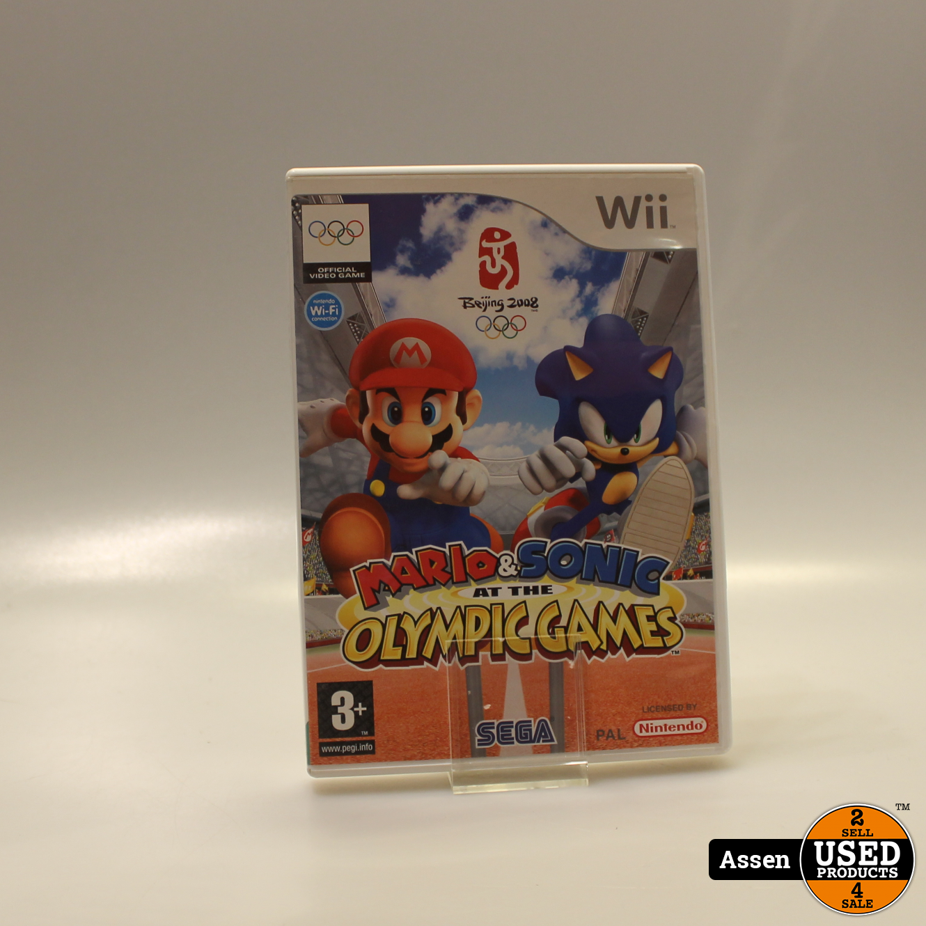 Mario Sonic At The Olympic Games Wii Game Used Products Assen