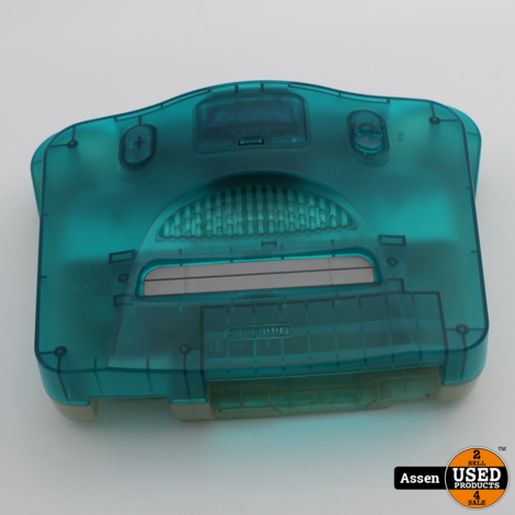 Nintendo 64 Console blauw