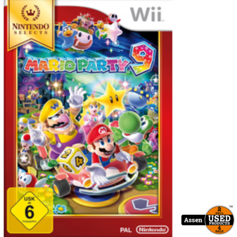 Wii game Mario Party 9