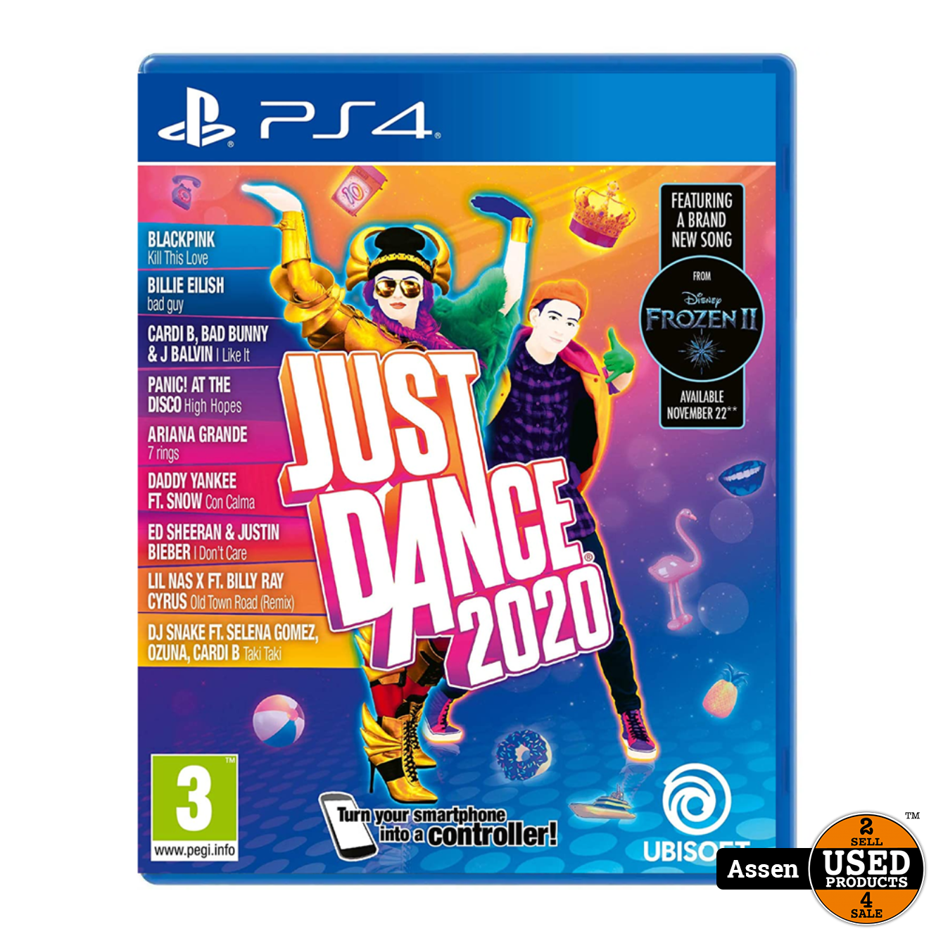 wenkbrauw gespannen insect Playstation 4 game Just Dance 2020 - Used Products Assen