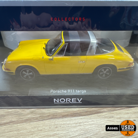 Norev Porsche 911 Targa Geel 1/18