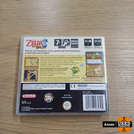 Zelda Phantom Hourglass DS Game