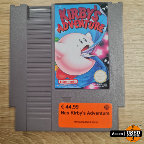 Nes Kirby's Adventure