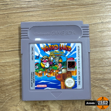 Super Mario Land 3 Wario Land Game Boy Game