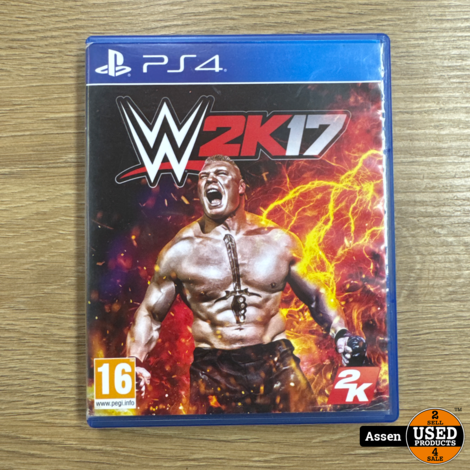 WWE 2K17 PS4